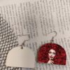 Personalized Wooden Sublimation Earrings Vancouver-11