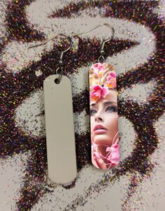 Personalized Wooden Sublimation Earrings Vancouver-7