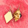 Personalized Wooden Sublimation Earrings Vancouver-5