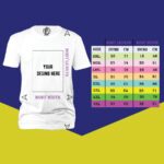 Personalized Sublimation T-Shirt Custom Printed Tee Vancouver