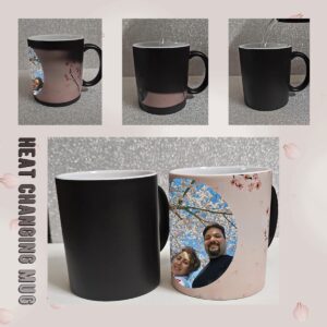 Heat changing ceramic 11oz mug