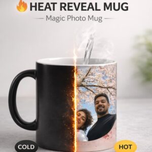 heat changing mug Vancouver magic photo mug with heat reveal effect personalized gift