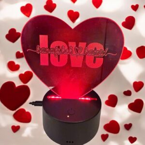 personalized night light