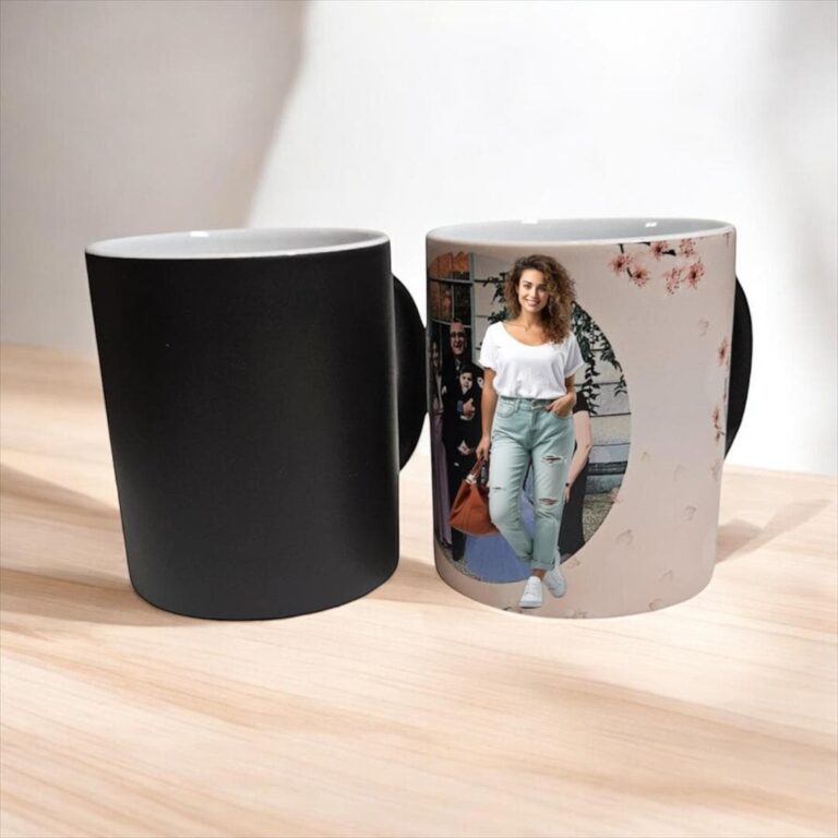 personalized heat changing mug