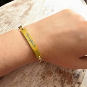 Engraved Name Bracelet Vancouver – Custom Stainless Steel Jewelry