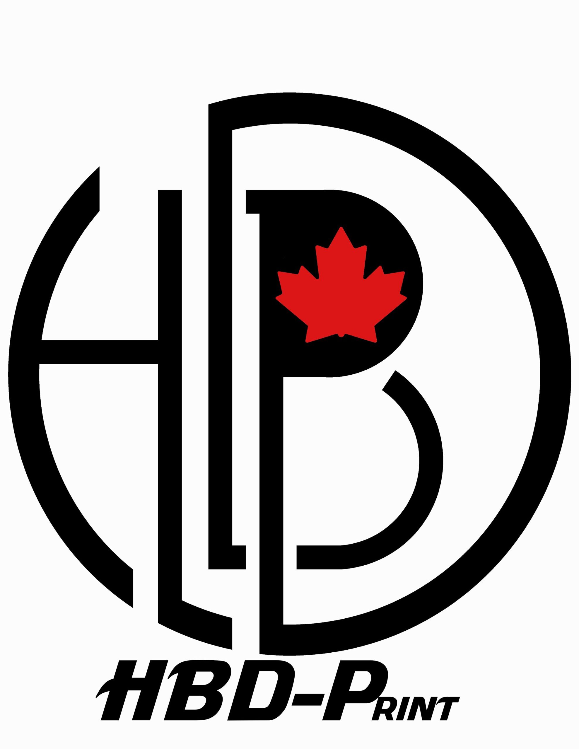 Hbd print logo