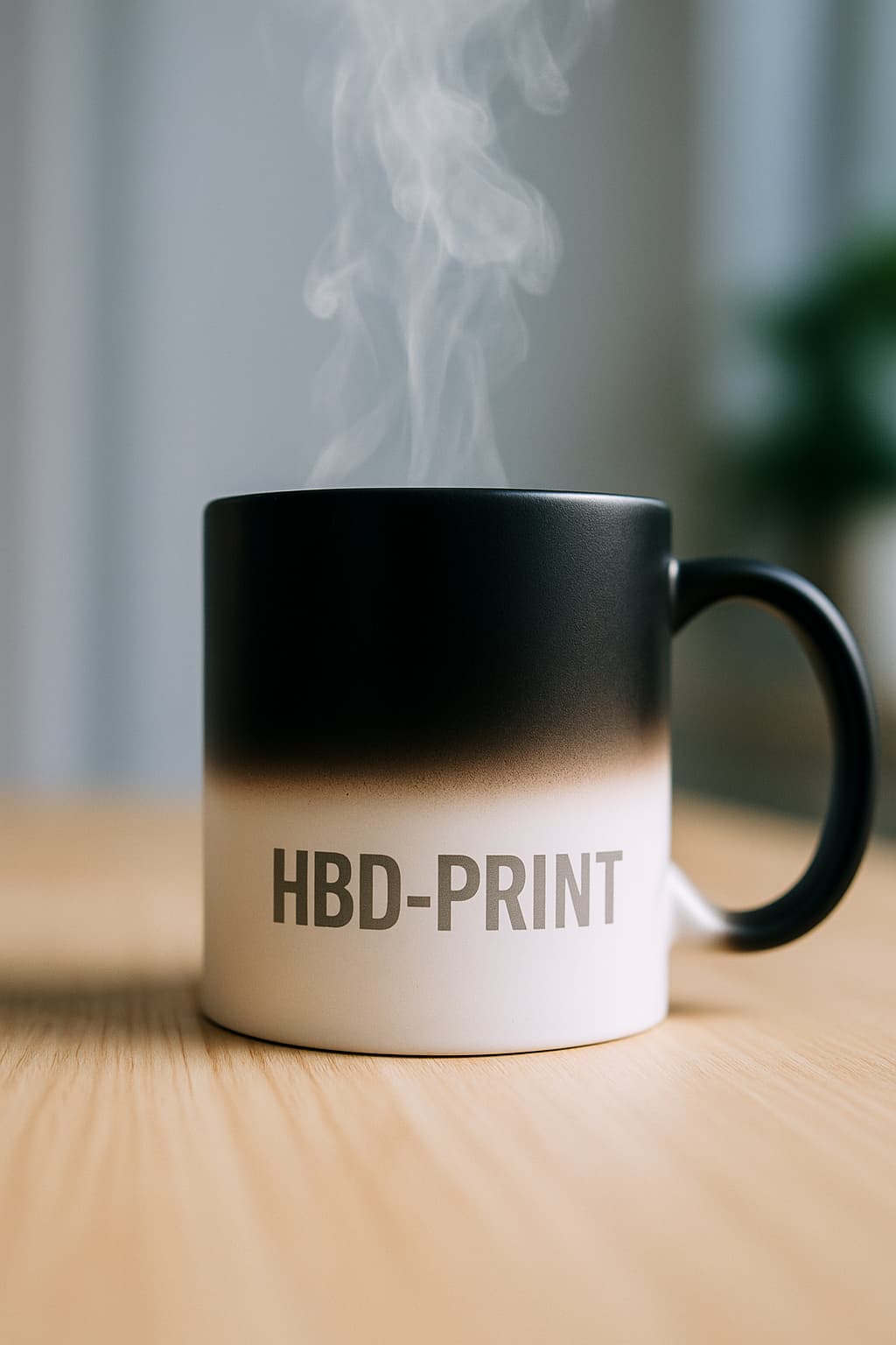 how do heat changing mugs work personalized magic mug with HBD-Print design